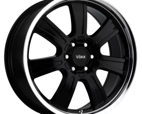 Voxx Wheels Turin Wheel 17x8.5 6x127 39mm Gloss Black Mirror Machined LIP