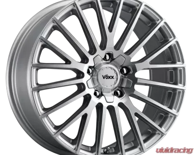 Voxx Wheels Capo Wheel 17x7.5 5x108 38mm Silver Machined Face - CPO 775-5008-38 SMF