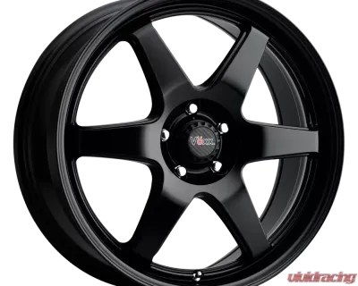 Voxx Wheels Riva Wheel 18x8 5x108 45mm Matte Black - RVA 880-5008-45 MB