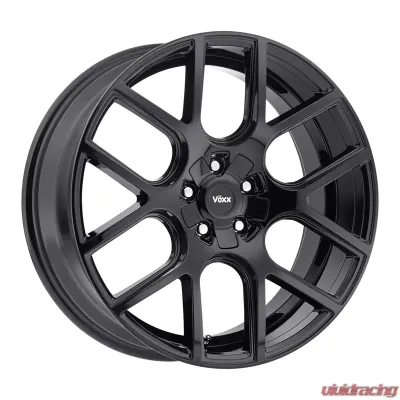 Voxx Lago Gloss Black Wheel 20x8 5x115/120 20mm - LAG 285-5004-20 GB