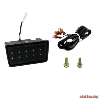 SMY Performance F1 V2 Hyperflash Rear Brake Light (RBL) Smoked Subaru WRX | STI 2011-2014 - SMY-F1GR-SMV2