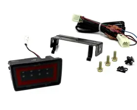 SMY Performance F1 V3 Hyperflash Rear Brake Light (RBL) Smoked w/ DRL Red Light Bar Subaru WRX | STI 2015-2021