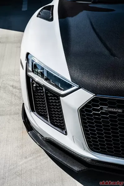 1016 Industries 2x2 Carbon Fiber Race Hood  Audi R8 2017+ - 1016.100.05