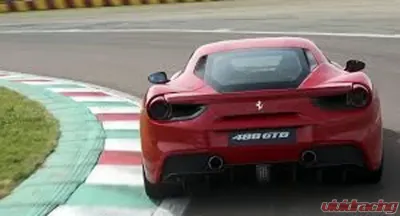 1016 Industries Rear Diffuser Forged Carbon Lower Add On Ferrari 488 GTB 2015-2020 - 1016.481.06