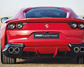 1016 Industries Rear Diffuser 3 Pieces Ferrari 812 Superfast 2018-2021