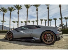 1016 Industries Forged Carbon Gloss Renato Short V1 Rear Wing w/ Stands Lamborghini Huracan LP580-2