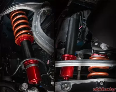 Novel Adjustable Coilovers w/ Swift Springs Lexus RC-F Pre-Facelift - NOV-RCF-014