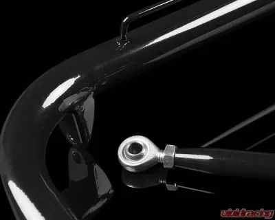 Braum Racing 48-51" Universal Racing Harness Bar Kit - Black Gloss - BRHB-48BG