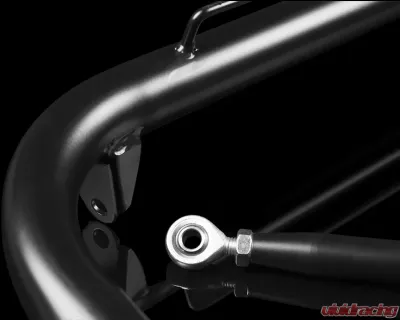 Braum Racing 48-51" Universal Racing Harness Bar Kit - Black Satin - BRHB-48BM