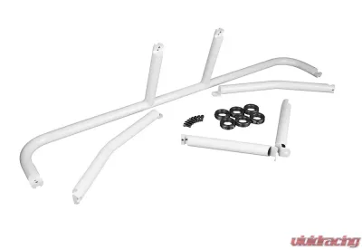 Braum Racing Harness Bar - White Ford Mustang 2015-2022 - BRHB-53WG