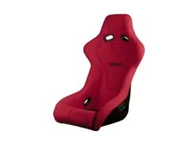 Braum Racing Falcon Series Fixed Back Racing Seat Red | Black