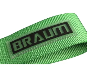 Braum Racing Green Tow Strap Kit