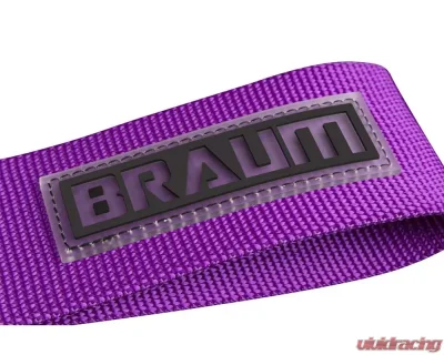 Braum Racing Purple Tow Strap Kit - BRTS-PUR