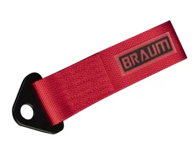 Braum Racing Red Tow Strap Kit