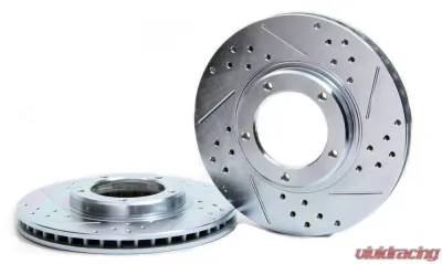 Baer Sport Brake Rotor 10 Inch Front for Toyota Tacoma 1995-2004, Slotted & Drilled - 31146-020