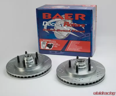 Baer Brakes Brake Rotor 12.13 Inch Front 1.185 Thick 14mm Studs Various Ford and Lincoln Applications - 54091-020