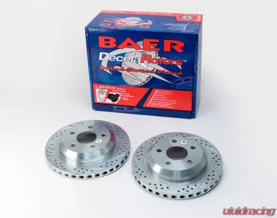 Baer Sport Baer Brakes 12.01 Inch Rear Brake Rotors for 1998-2002 Chevrolet Camaro, Pontiac Firebird - 55050-020