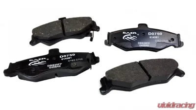 Baer Brakes Brake Pads Rear Camaro | Firebird 1998-2002 - D0750