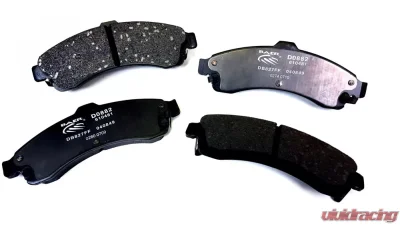 Baer Brakes Brake Pads Front Buick Chevy GMC Isuzu Oldsmobile - D0882