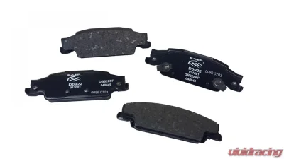 Baer Brakes Brake Pads Rear Various Cadillac and Pontiac Applications - D0922