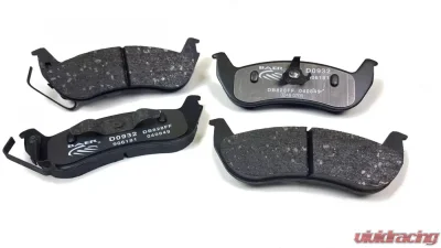 Baer Brakes Brake Pads Rear Various Ford Lincoln and Mercury Applications - D0932