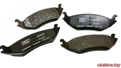 Baer Brakes Brake Pads Rear Aspen | Durango | Ram 1500 2003-2016 - D0967