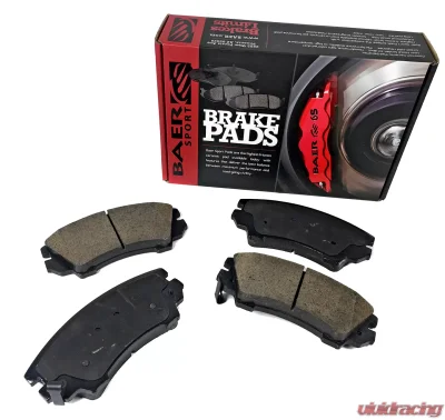 Baer Brakes Brake Pads Front Chevrolet Camaro 3.6L Engine 2010-2015 - D1404