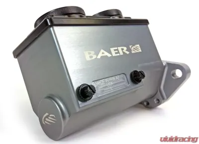 Baer Sport Baer Brakes Brake Master Cylinder 1 Inch Left Port Hard Anodized for 67-69 Mustang - 6801238LP
