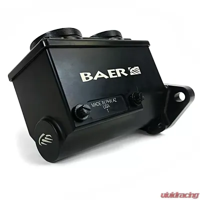 Baer Sport Baer Brakes Brake Master Cylinder 1 Inch Black Anodized Left Port for Mustangs - 6801273LP