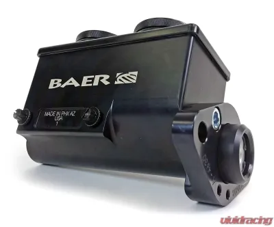Baer Brakes Brake Master Cylinder Remaster Black Anodized Left Port 1 1/8 Inch - 6801274LP