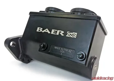 Baer Sport Baer Brakes Brake Master Cylinder 1 1/8 Inch Black Anodized Right Port - 6801274RP