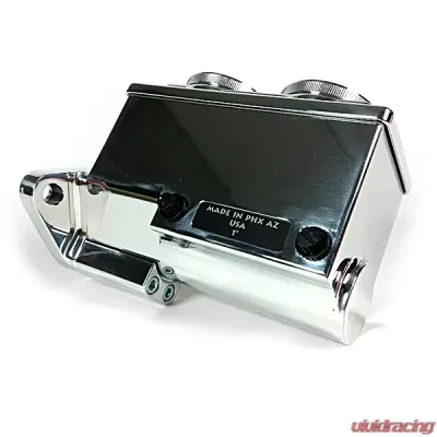 Baer Sport Baer Brakes Brake Master Cylinder Polished Right Port 15/16 Inch for Early Mustangs - 6801264RP