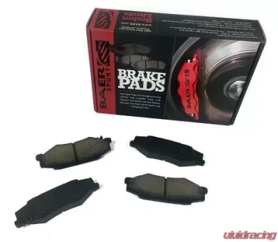 Baer Sport Baer Brakes D1058R AlumaSport Race Brake Pads - Ceramic Replacement Pads - D1058R