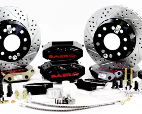 Baer Sport Baer Brakes Brake System 11 Inch Front SS4+ Black for Wilwood Pro Spindles