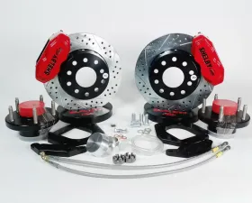 Baer Sport Brake System SS4+ 11 Inch Front for 1971-1973 Mustang Shelby Logo Red