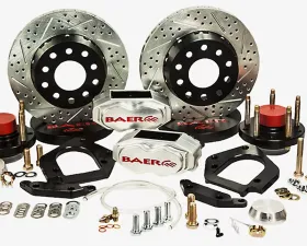 Baer Sport Brake System SS4+ 11 Inch Front for 79-93 Mustang 5 Lug Drag Race