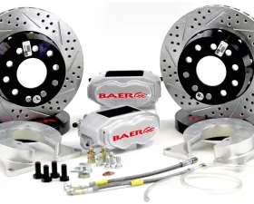 Baer Brakes Brake System 11 Inch Rear SS4+ Deep Stage Clear Ford 8.8 Inch C Clip