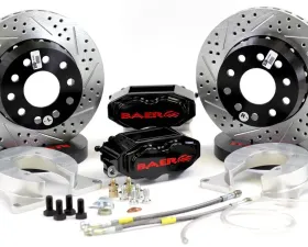 Baer Brakes Brake System 11 Inch Rear SS4+ No Park Brake Black Ford 9/8 Inch
