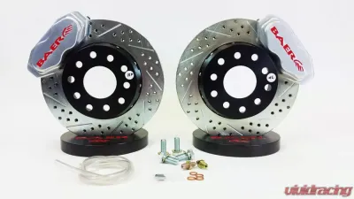 Baer Brakes Brake System 11 Inch Front SS4+ Deep Stage Drag Race Clear 93-02 GM F Body - 4301454C
