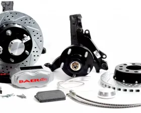 Baer Sport Baer Brakes 11 Inch Front SS4+ Brake System for 78-87 GM G-Body Silver