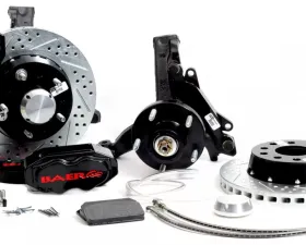 Baer Sport Baer Brakes 11 Inch Front SS4+ Brake System for 73-77 GM A-Body, Black