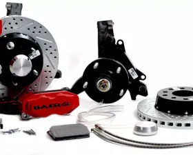 Baer Sport Baer Brakes 11 Inch Front SS4+ Brake System Red for 73-77 GM A-Body