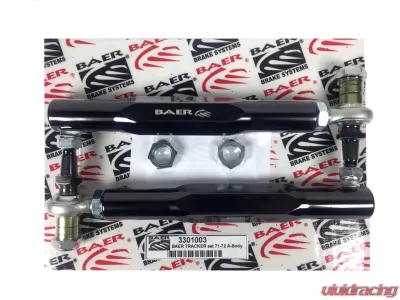 Baer Sport Baer Brakes Adjustable Tie Rod End for 71-72 GM A-Body - 6061 T6 Aluminum - 3301003