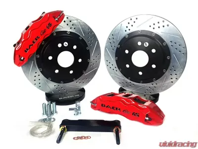 Baer Brakes Brake System 15 Inch Front Extreme+ Red 04-11 Charger/Magnum/300 - 4141019R