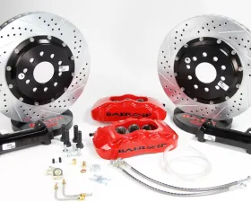 Baer Brakes Brake System 14 Inch Rear Pro+ Red 04-11 300/Challenger/Magnum/Charger