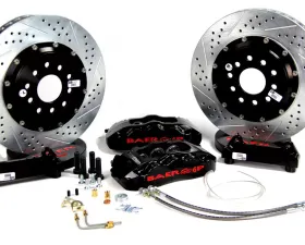 Baer Sport Brake System 14 Inch Front Pro+ Black for 1994-2001 Mustang SN95