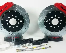 Baer Sport Baer Brakes 14 Inch Front Pro+ Brake System for 1979-2004 Mustang Red