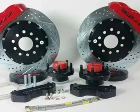 Baer Sport Brake System 13 Inch Front Pro+ Red for 1965-1969 Mustang/Fairlane Spindle