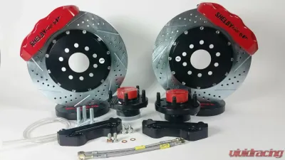 Baer Brakes Brake System 14 Inch Front Pro+ Red Shelby Logo 74-76 Ford Torino - 4261334R