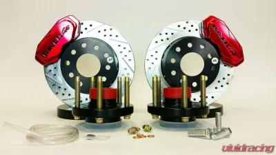 Baer Sport Baer Brakes Brake System 11.625" Front SS4+ Drag Race Fire Red for 2015-2020 Mustang - 4261428FR